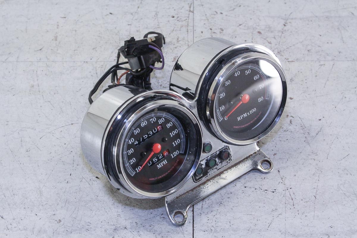 Find 91 Harley Sportster XLH XL 1200 Speedometer Tachometer Instrument